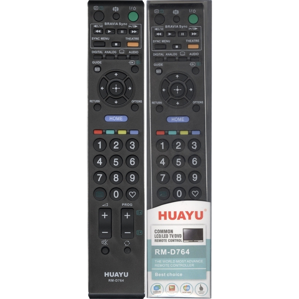 Универсальный пульт Huayu для Sony RM-D764