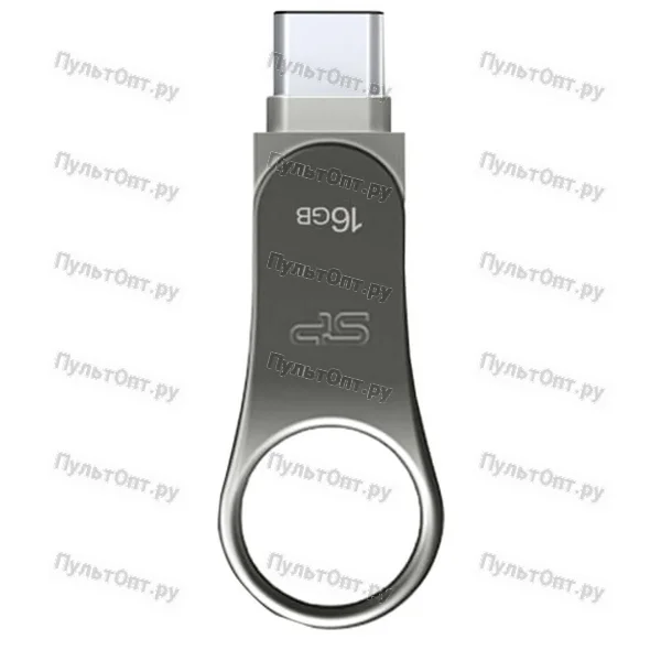 USB 3.0 16GB Silicon Power Mobile C80 серебро