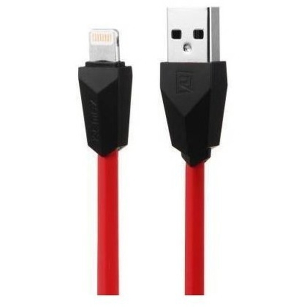 Remax Aliens RC-030i USB - Lightning 8-pin, для iPhone 6/6 Plus, красный/черный, 1 м. (1/45/450)