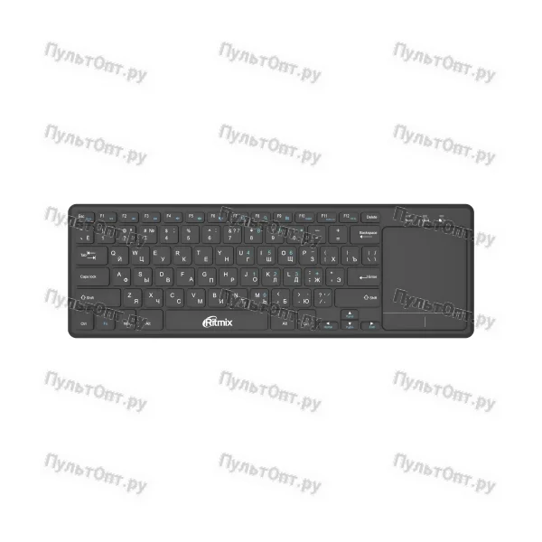 Клавиатура беспроводная чёрная Ritmix RKB-350BTH Black