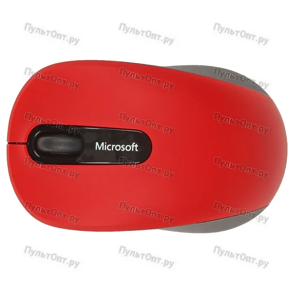 Мышь Microsoft Mobile 3600 красный/черный оптическая (1000dpi) беспроводная BT (2but)