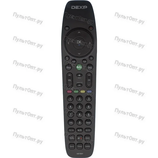 Пульт DEXP 34019641 (оригинальный)