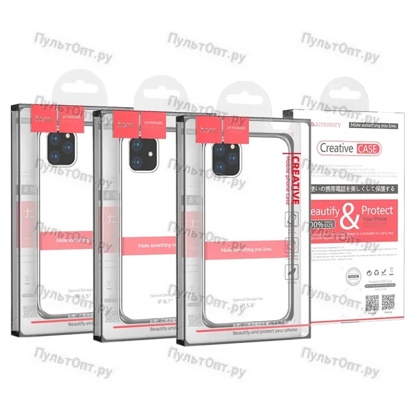 Чехол Hoco  Light series TPU case for iPhone11 Pro прозрачный
