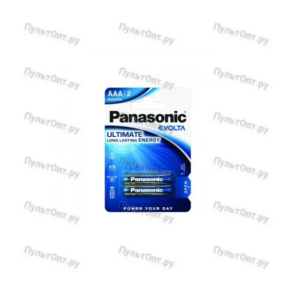 Эл. пит. AAA alkaline BL2 Panasonic EVOLTA (2/24)