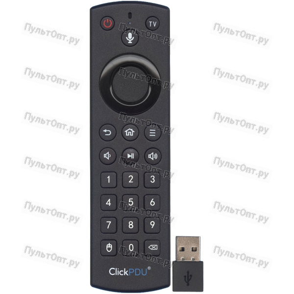 Пульт аэромышь ClickPdu U26 (гироскоп, голосовое управление)