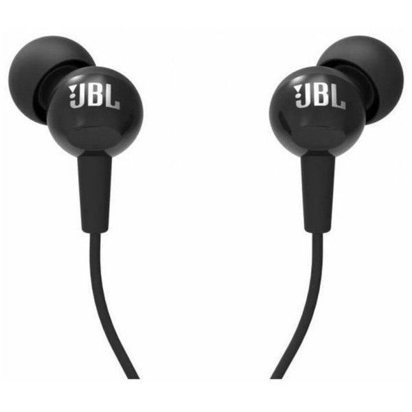 Внутриканальные наушники JBL C 100 SI черные (1/60)