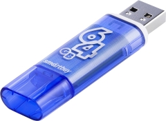 USB 3.0 64GB Smartbuy Glossy темно синий