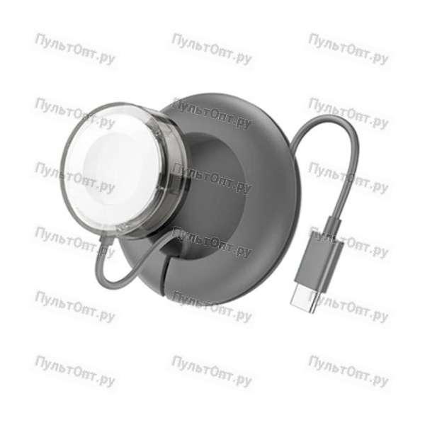 Устройство зарядное беспроводное Hoco CW51 Wireless, Apple Watch, 2,5Вт, цвет: чёрный (1/28/280)