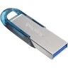 USB 3.0 32GB SanDisk Ultra Flair корпус металл/синий