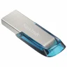 USB 3.0 32GB SanDisk Ultra Flair корпус металл/синий