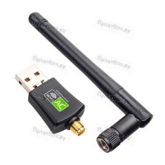 Wi-Fi адаптер Selenga RTL8811 2.4 ГГц 150Мбит USB 802.11 с антенной free driver черный