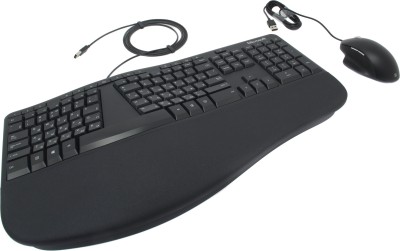 Клавиатура + Мышь Microsoft Ergonomic Keyboard Kili & Mouse LionRock 4 Busines клав:черный мышь:черн