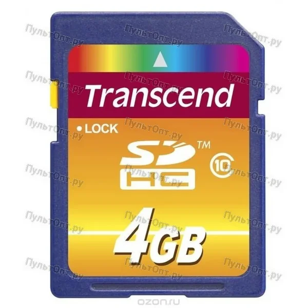 SDHC 4GB Transcend Class 10