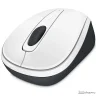 Мышь Microsoft 3500 белый оптическая (1000dpi) беспроводная USB для ноутбука (2but)