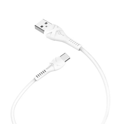USB кабель Hoco X37 Cool power charging data cable for Type-C (белый)