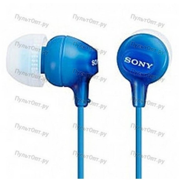 Наушники Sony MDR-EX15LP/L (синие), вкладыши канальные