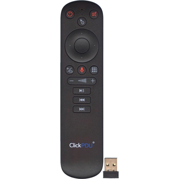 Пульт аэромышь ClickPdu G50S (обучаемый, гироскоп, голосовое управление)