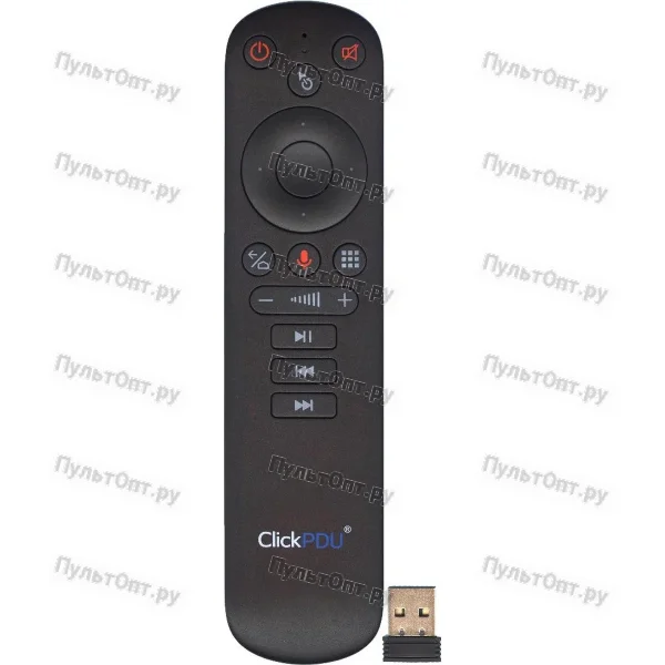 Пульт аэромышь ClickPdu G50S (обучаемый, гироскоп, голосовое управление)