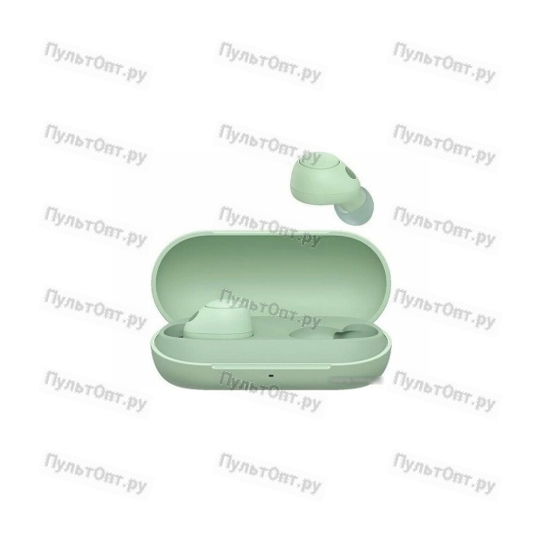 Беспроводные TWS-наушники Sony WF-C700N/GZ Sage Green Bluetooth 5.2, 20-20000 Гц, время работы 10 ч,