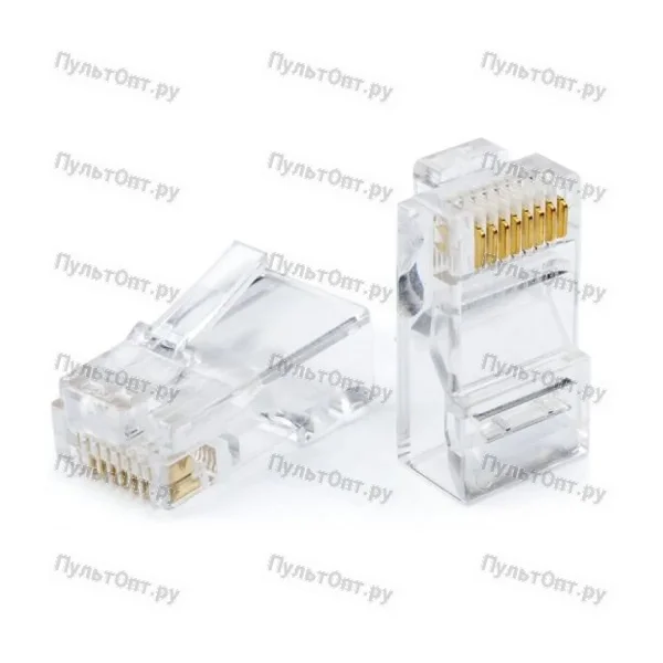 Коннектор Geplink GL4701 RJ-45 (m)-кат.5е 100шт. (1/10/100)
