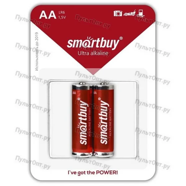 Эл. пит. AA alkaline BL02 Smartbuy (24)