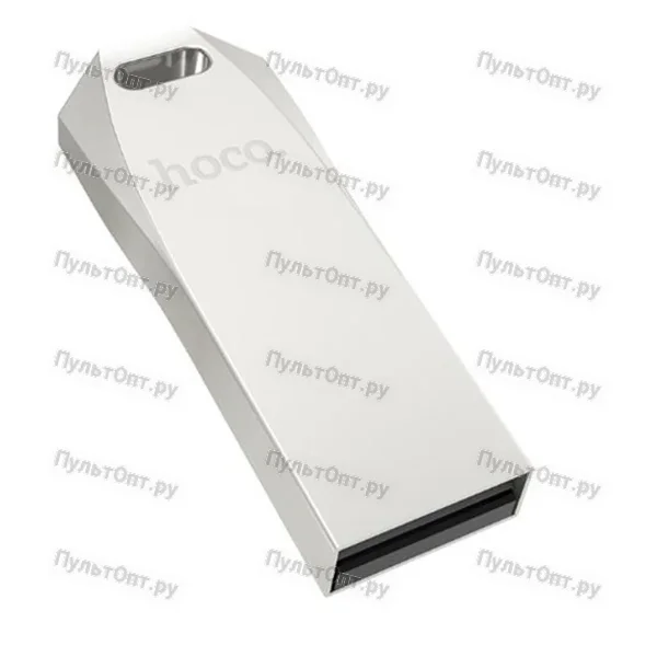 Флеш-накопитель Hoco UD4 16GB USB2.0 металл серебряный (1/70)