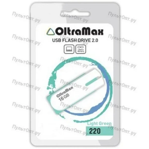 USB 64GB OltraMax 220 светло зелёный