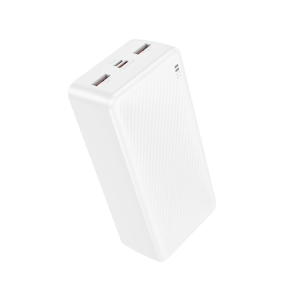 Аккумулятор внешний Borofone BJ56B Graceful, 30000mAh, пластик, PD20Вт, 1 USB выход, Type-C, цвет: б