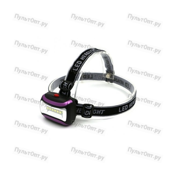 Фонарь Smartbuy SBF-HL021, налобный, светодиодный, COB, 3 Вт