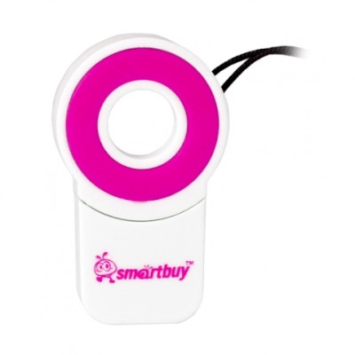 Картридер Smartbuy MicroSD, розовый (SBR-706-P)