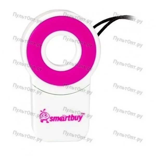 Картридер Smartbuy MicroSD, розовый (SBR-706-P)