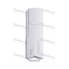 Флеш-накопитель Smartbuy Clue 8GB USB2.0 пластик белый