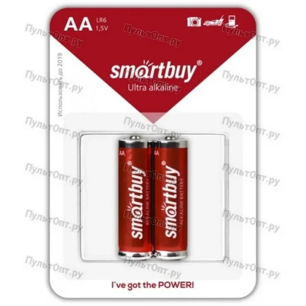 Эл. пит. AA alkaline BL02 Smartbuy ONE (60)