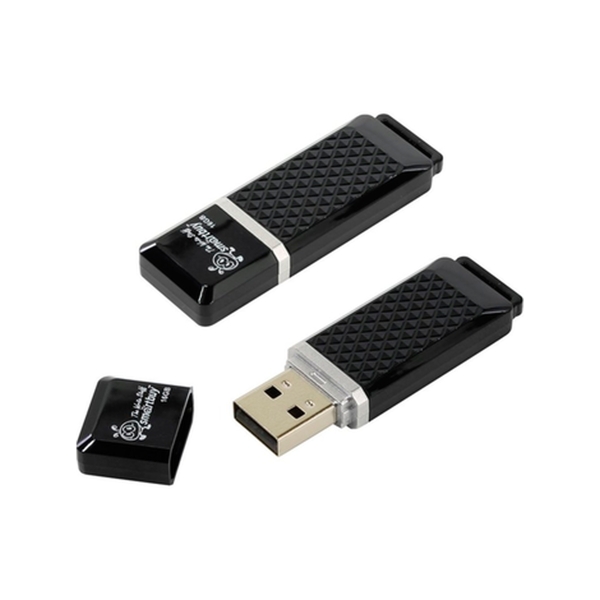 USB 16GB Smartbuy Quartz чёрный