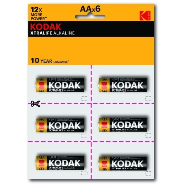 Эл. пит. AA alkaline BL12 Kodak XTRALIFE (144)