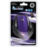Мышь беспроводная Smartbuy 613AG классическая USB фиолетовый черный