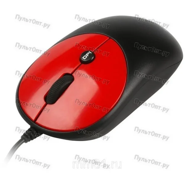 Мышь Smartbuy ONE 382 черно-красная, проводная