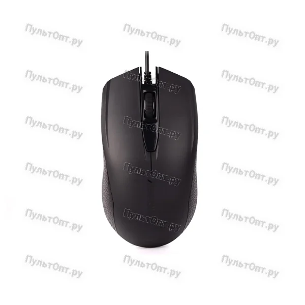 Мышь A4TECH OP-760 черный оптическая (1000dpi) USB (2but)