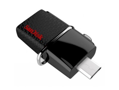 USB 3.0 64GB SanDisk Ultra Android Dual Drive OTG белый/золото