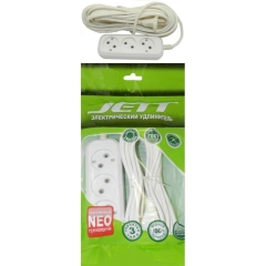Удлинитель 5м 3гн бз ДЖЕТТ РС-3 (провод ПВС 2х0,75)
