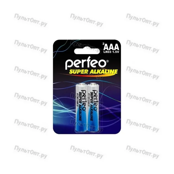 Эл. пит. Perfeo LR03/2BL Super Alkaline (2/60/480)