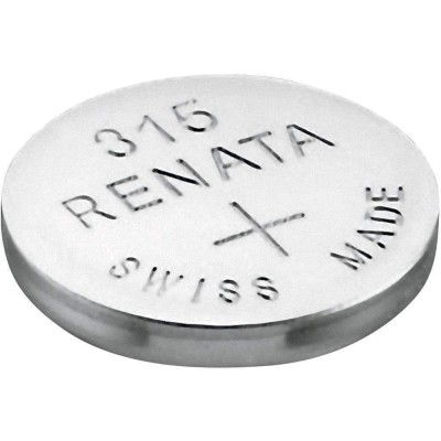 Батарейка Renata 315 BL1 Silver Oxide 1.55V (1/10/100)