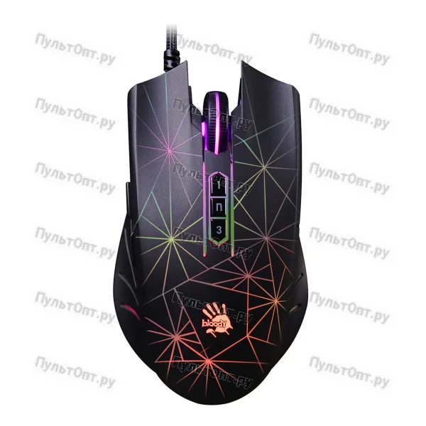 Мышь A4 Bloody P81s черный оптическая (8000dpi) USB (8but)