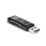 Картридер USB 3.0 SD/MicroSD SBR-750-B (1/100)