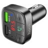 Модулятор FM Hoco E59 Promise QC3.0 car BT FM transmitter (черный)