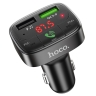 Модулятор FM Hoco E59 Promise QC3.0 car BT FM transmitter (черный)