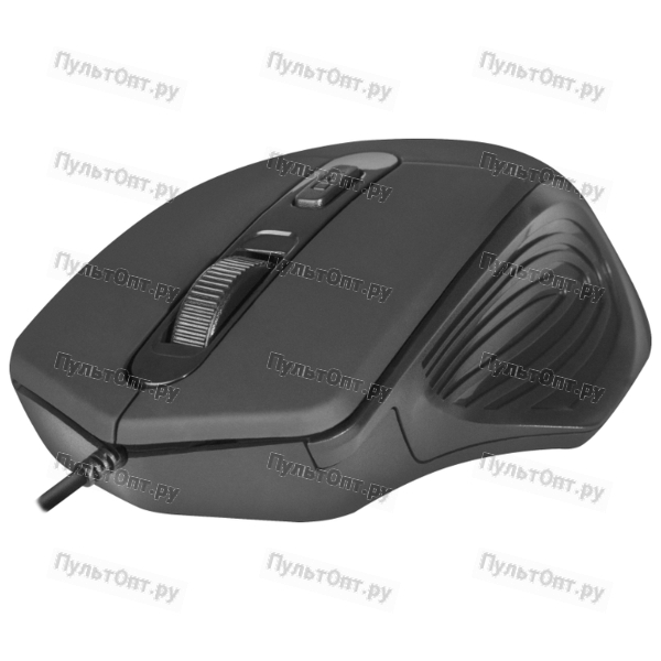 Мышь Defender Datum MB-347 черный, USB, проводная, 4 кнопки, 800-1600 dpi