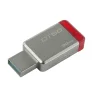 USB 3.0 32GB Kingston Data Traveler 50 металл/красный
