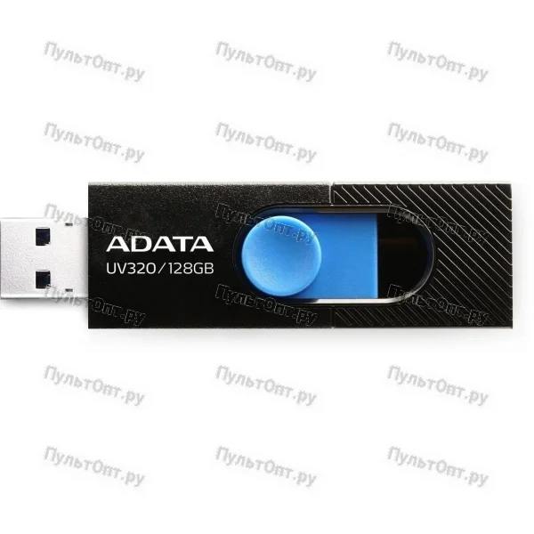 USB 3.1 128GB A-Data UV320 чёрный/синий
