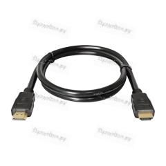 Кабель Defender HDMI-03 HDMI (m)-HDMI (m) 1м силикон ver.1.4 черный (1/20/300)